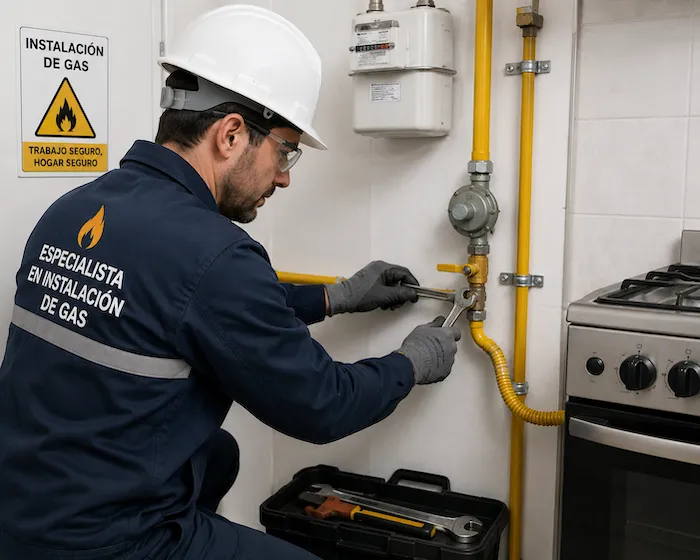 Instalación de gas